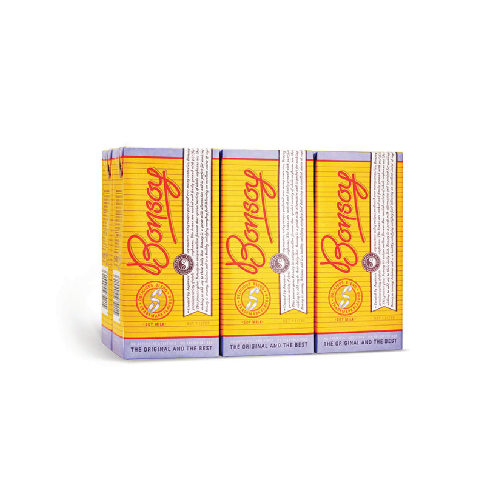 Bonsoy Soy Milk 1L - 6 pack